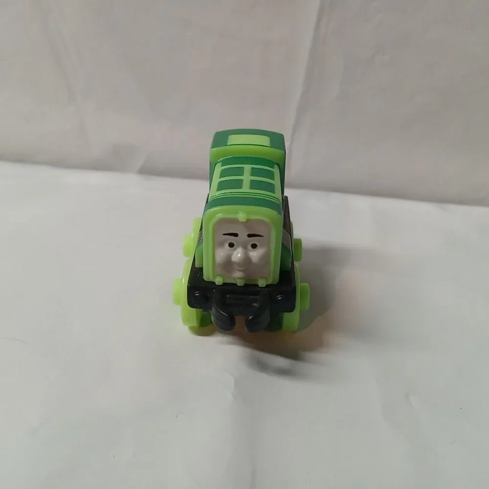 Thomas & Friends Minis Green Glow Paxton 2014 Mattel Guilane